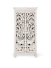 Giner y Colomer Schrank aus gealtertem weißem Mangoholz in White