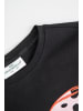 Coccodrillo T-Shirt mit kurzen Ärmeln in schwarz
