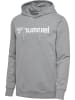 Hummel Verstellbare Taille Kapuzenpullover Hmlgo Erwachsene in GREY MELANGE