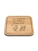 Mr. & Mrs. Panda Bierdeckel Hummeln Kleeblatt mit Spruch in Transparent