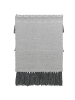 Beliani Wandbehang JIWA in Grau - (W) 60 x (H) 106 x (L) 1 cm Vertikal