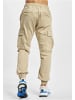 2Y Premium Cargo Trousers in beige