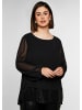 sheego Tunika in schwarz