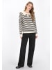 DreiMaster Vintage Women Sweater in offwhite black