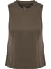 Hummel T-Shirt Hmlmt Vanja Multisport Damen in MAJOR BROWN