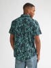 Petrol Industries Allover-Print Shirt Noche in Blau