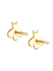 Elli Ohrringe 925 Sterling Silber Biene in Gold