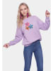 IZIA Women Sweatshirt in Lavender