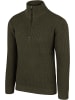 Normani Outdoor Sports Herren Troyer-Pullover mit RV-Kragen Tintrup in Oliv