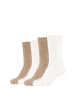 camano Socken cosy 4er Pack taupe