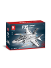 Reobrix 33021 Kampfjet Klemmbaustein Flugzeug 1600 Teile