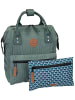 Cabaia Rucksack Adventurer Recycled Velvet Small in Niagara