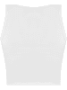 Janice 4 x Damen crop Top Namlea in Weiß