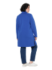 Ulla Popken Sweatjacke in pfauenblau
