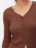 Vero Moda Strickjacke in Cocoa Brown