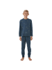 Schiesser Pyjama in Blau