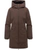 ragwear Wintermantel Nasima Y in Dark Choco