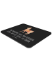 Mr. & Mrs. Panda Mouse Pad Alpaka Stolz mit Spruch in Schwarz