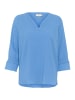 Kaffe Langarm-Bluse KAlinda Regular fit in Ebb and Flow