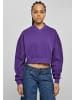 Urban Classics Cropped T-Shirts in realviolet