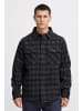 INDICODE Hemdjacke 25326MM Modische karierte Hemdjacke mit Futter in Grau