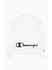 Champion Longsleeve/Sweatshirt Mock Turtle Neck Long Sleeve in Weiß