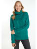 myMo Damen Strickpullover in Grün