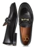 CESARE GASPARI Plateau-Loafer in Black