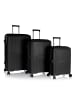 Heys AirLite 4 Rollen Kofferset 3-teilig mit Dehnfalte in black