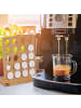 relaxdays Nespresso Kapselhalter in Natur - (B)18 x (H)23 x (T)9 cm