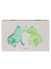 Mr. & Mrs. Panda Holzkiste Frosch Liebe ohne Spruch in Grau Pastell