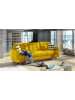 MF Design 3-Sitzer-Sofa Thor in Velours Senf. in Senf -  (L) 235 x (B) 235 x (H) 73 cm