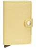 Secrid Geldbörse Miniwallet Pebble in Butter Yellow