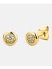 Diamant L'éternel Ohrringe aus 375 Gelbgold mit Diamant