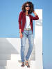 Heine Jerseyblazer in karminrot