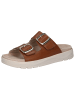 Caprice Pantolette in COGNAC NAPPA