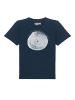 wat? Apparel T-Shirt Baumscheibe in Dunkelblau