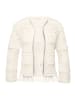 CARTOON Casual-Strickjacke mit Rundhalsausschnitt in beige