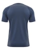 Hummel T-Shirt Raglanärmel Hmllead Herren in DARK DENIM
