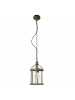 Licht-Erlebnisse Außen Pendelleuchte EEK F Ø 20 x (T)95 cm in Gold Antik