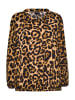 GOZZIP Bluse Elisa in Animal print