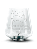 Mr. & Mrs. Panda Gravur Teelicht Einhorn Sternenhimmel mit Spruch in Transparent