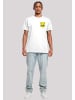 F4NT4STIC T-Shirt Looney Tunes Tweety Pie  Faux Pocket in weiß