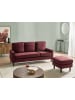 Beliani 2-tlg 3-Sitzer Sofa AVESTA in Rot