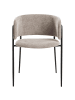 Beliani 2er-Set Esszimmerstuhl SPRINGER in Beige