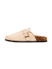 Joia Pantoletten zum Hineinschlüpfen Beige
