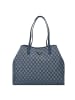 Guess Vikky Schultertasche 40 cm in blue logo