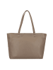 LIEBESKIND BERLIN Hera Shopper Tasche Leder 45 cm in neutral gray