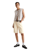 Marc O'Polo DENIM Gestreifte Weste regular in Offwhite