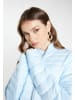 faina Damen Leichte Steppjacke in Hellblau